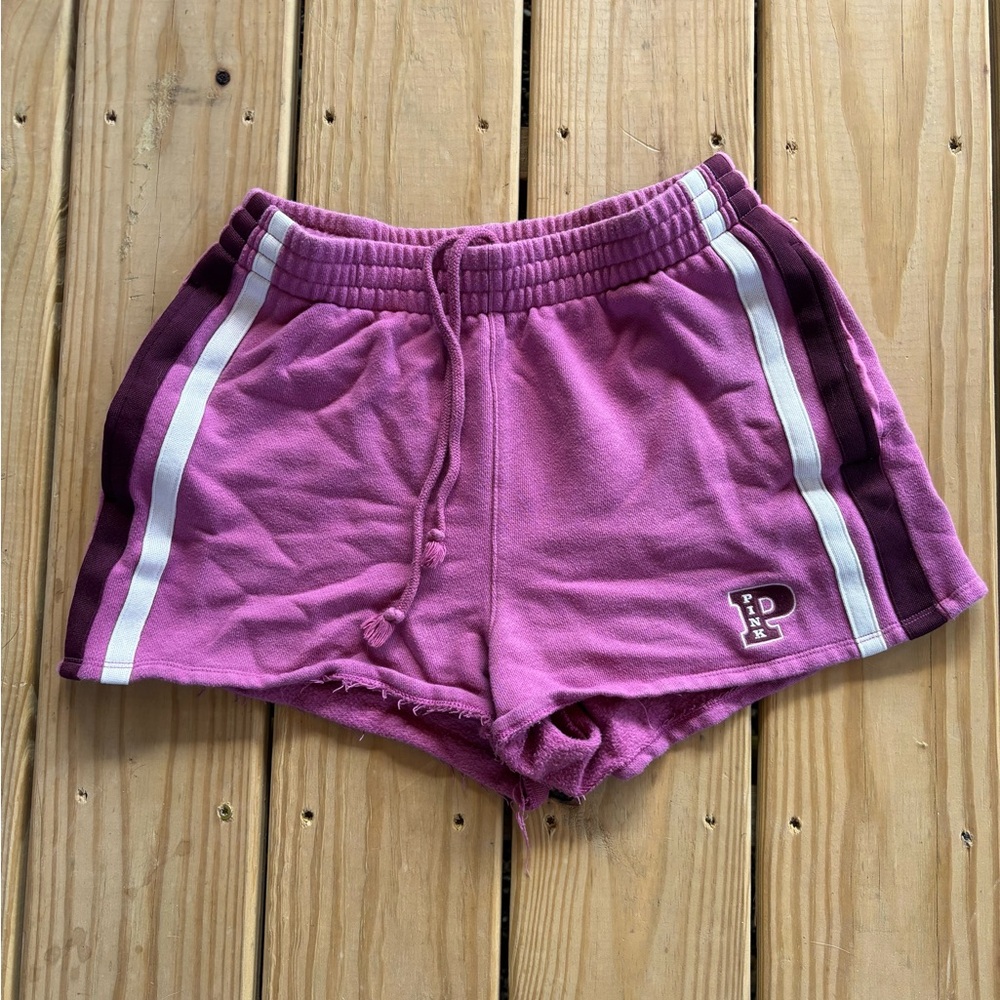 PINK Victoria's Secret Purple Athletic Shorts